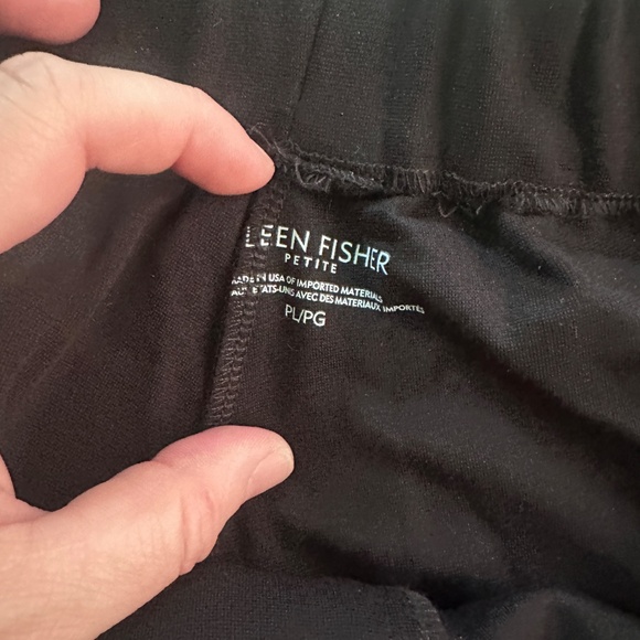 Eileen fisher Washable Stretch Crepe Pant - Picture 3 of 3